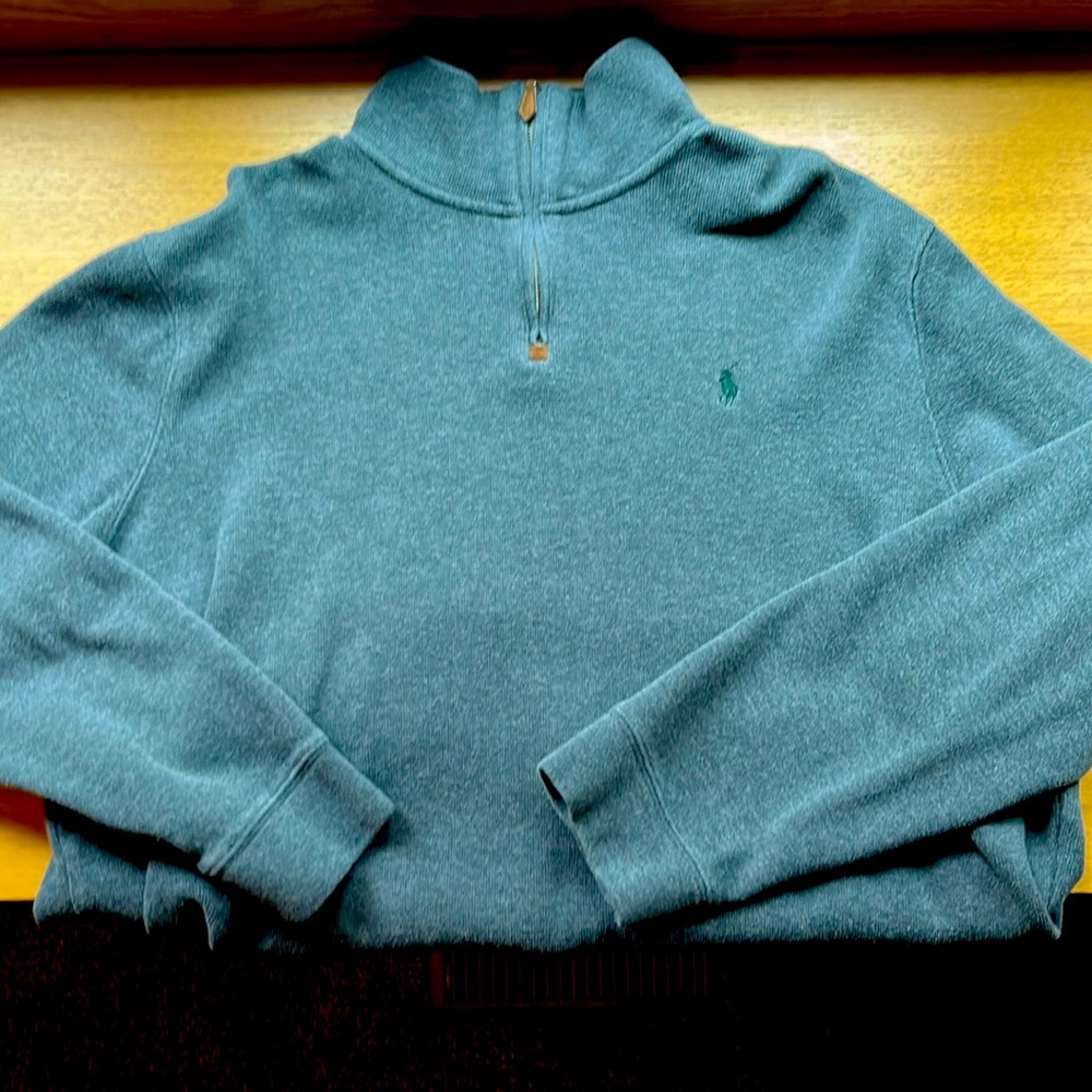 Men’s Polo by Ralph Lauren quarter zip pull over